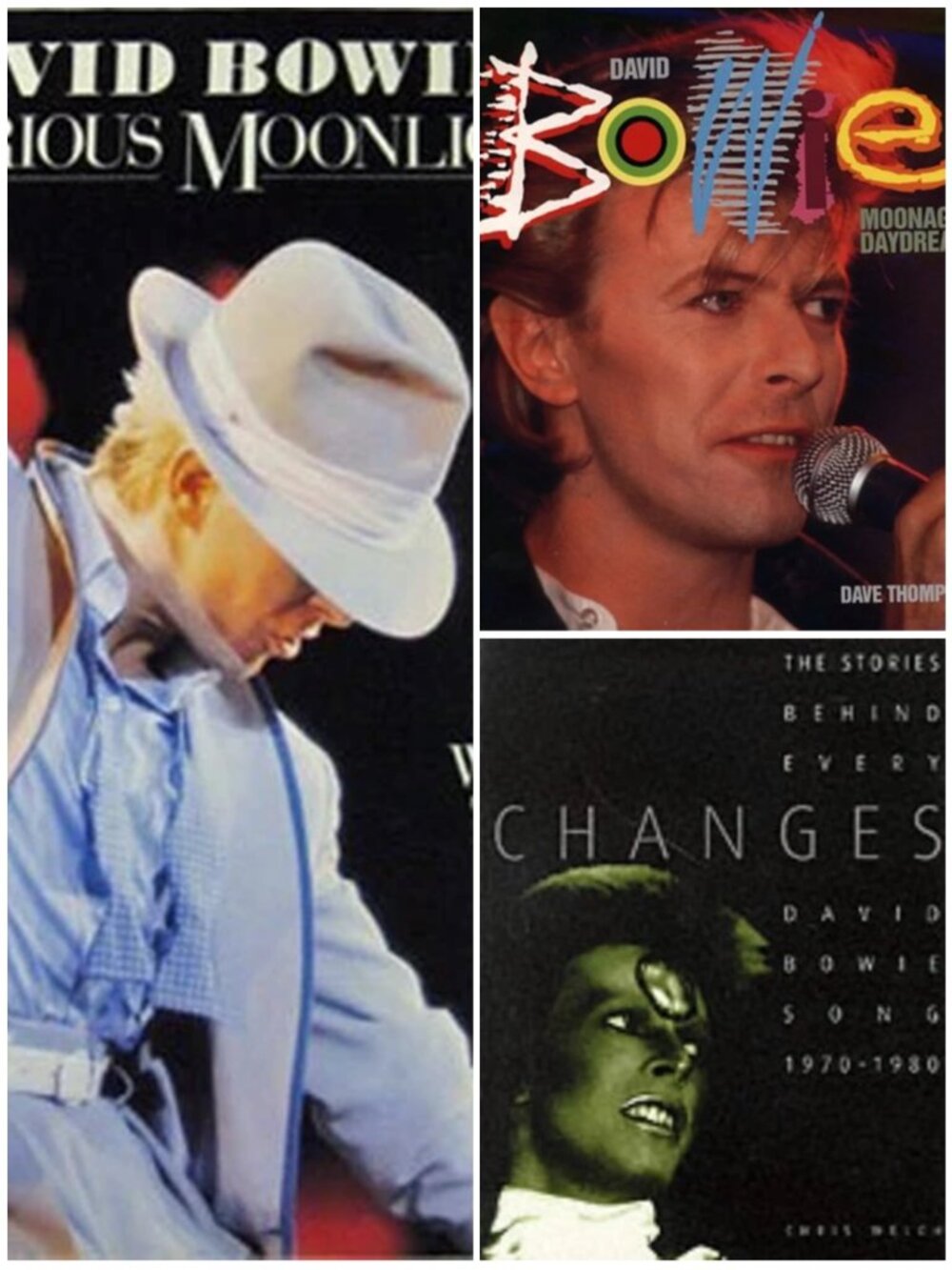 Lot Of 3 DAVID BOWIE Books